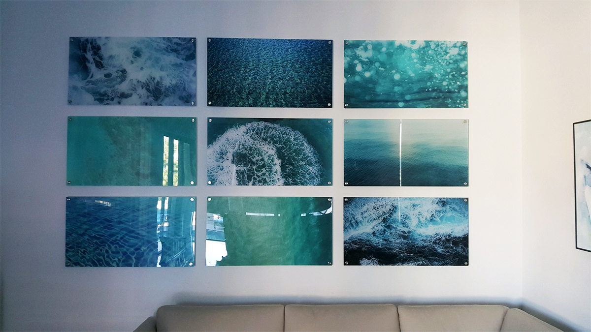 wall art decor prints ocean-wall acrylic splits artisanhd